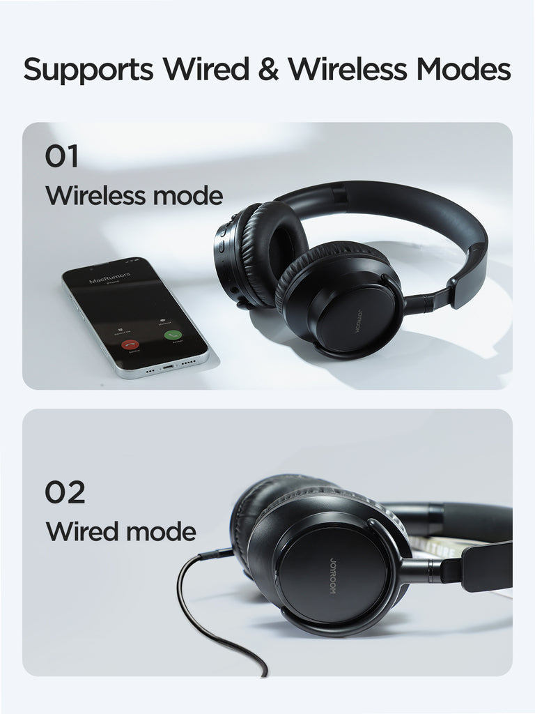 Joyroom-oh1 Bluetooth Headset Black