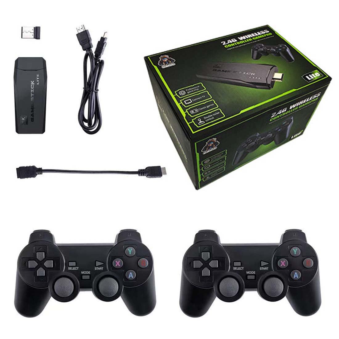 M8 Game Stick Console 4K With TWO Game Controllers