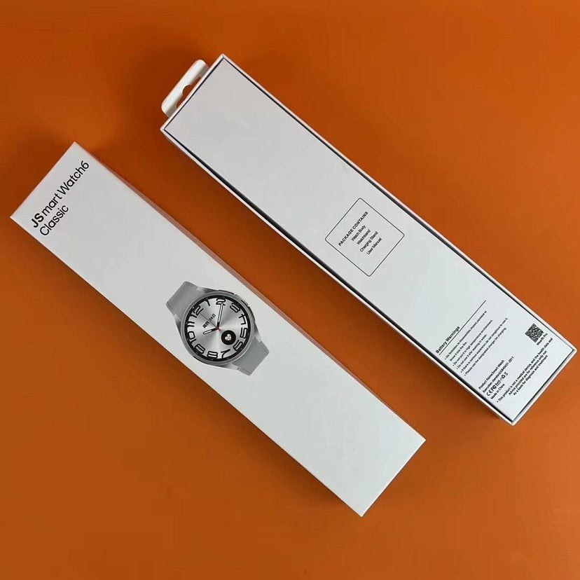 Js Watch 6 Max Classic 1.43 Inch Amoled Display Sport Smart Watch Nfc Ip67 With Aifit Max App Black