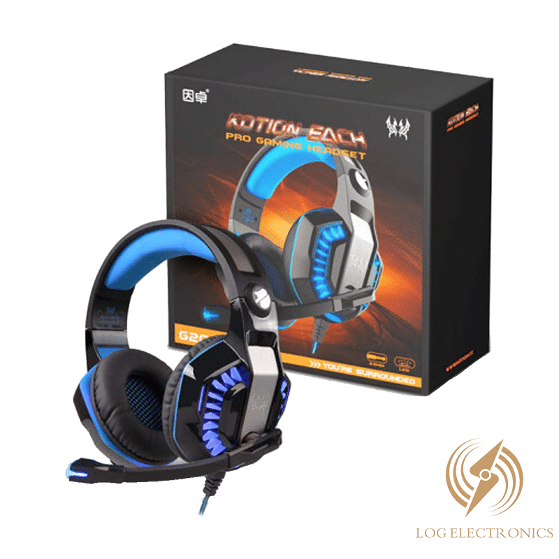 Kotion Each-g2000 Stereo Gaming Headset Deep Bass Computer Gaming Wired Headphone With Led Light & Mic