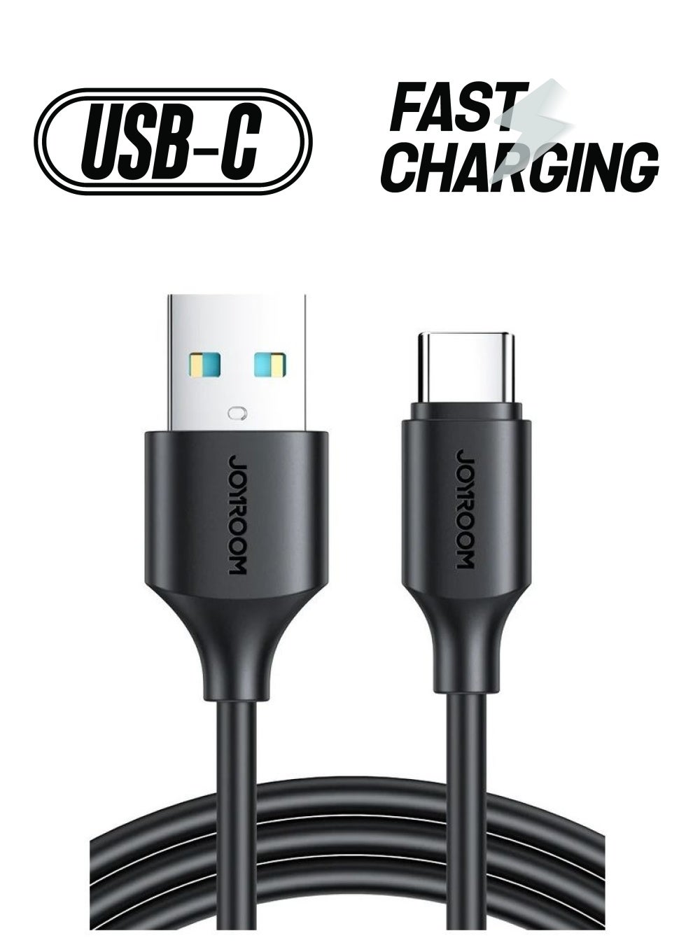 Joyroom S-uc027a11 Surpass Series 3a Usb-a To Type-c Fast Charging Data Cable 2m-black