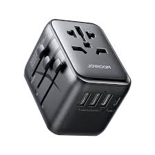 Jr-tcw01 17w 4-port Universal Travel Adapter Black