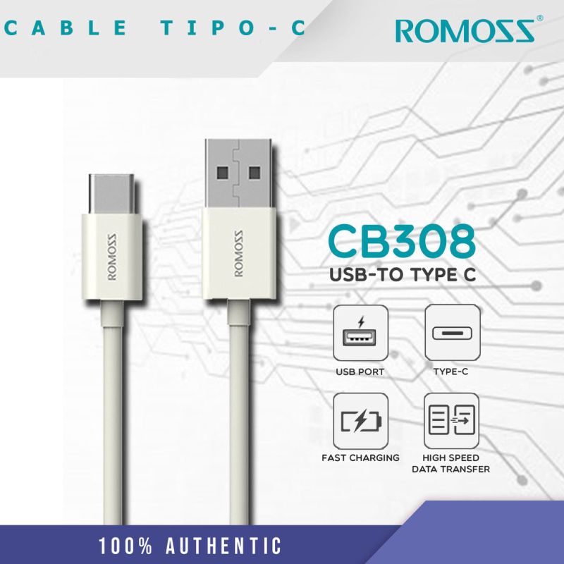 Romoss Basic Type-c Cable (cb308-61-133)