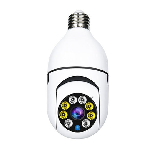 Speed-x Ca-e25 Bulb Camera 1080p Wifi 360 Degree Panoramic Night Vision Two-way Audio Motion Detection With V380pro App