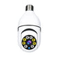 Speed-x Ca-e25 Bulb Camera 1080p Wifi 360 Degree Panoramic Night Vision Two-way Audio Motion Detection With V380pro App