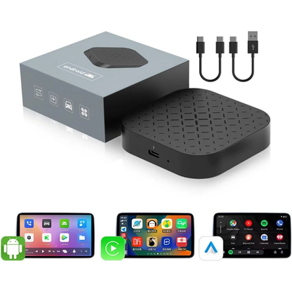 Carlinkit Wireless CarPlay Magic Box 2.0 – Android 11 AI Box, Netflix, YouTube, 2GB+16GB