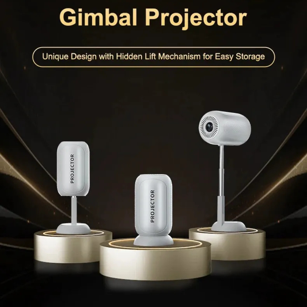 TS-6 YJMOYE 4K Smart Mini Projector | Android 11, WiFi 6, Portable Home Cinema