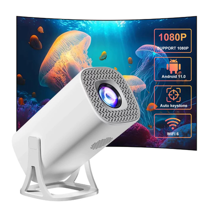 S40 MAX Gaming Android Projector – 150” Display, Android 11, 20,000+ Games, 4K Support, Wi-Fi & Bluetooth