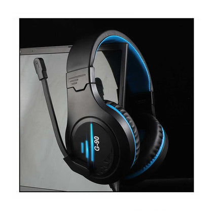 G90 Gaming Headset Active Noise Cancelling Wired Headphone With Microphone Earphone Deep Bass Hifi Sound Earpiece