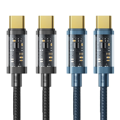 Joyroom S-cc100a12 Type-c To Tpye-c 100w Data Cable 1.2m Black