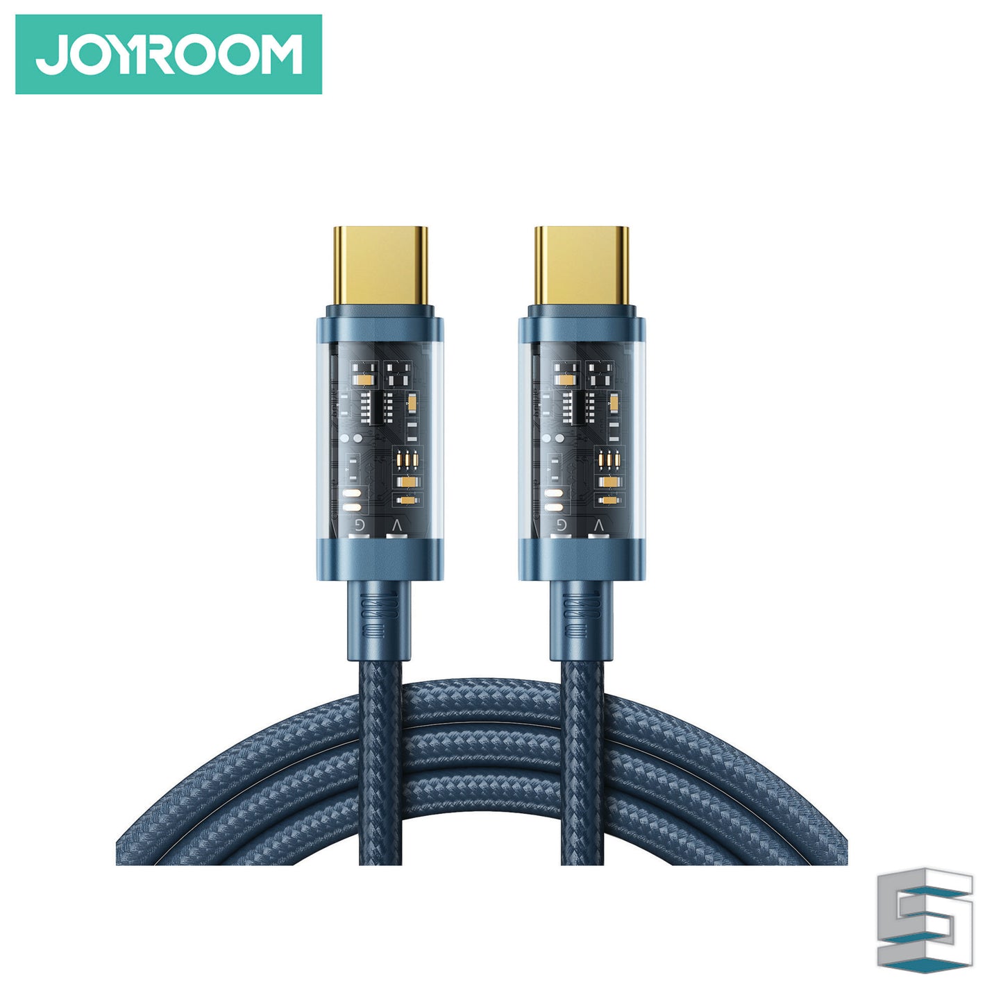 Joyroom S-cc100a12 Type-c To Tpye-c 100w Data Cable 1.2m Black