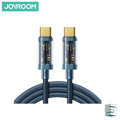 Joyroom S-cc100a12 Type-c To Tpye-c 100w Data Cable 1.2m Black