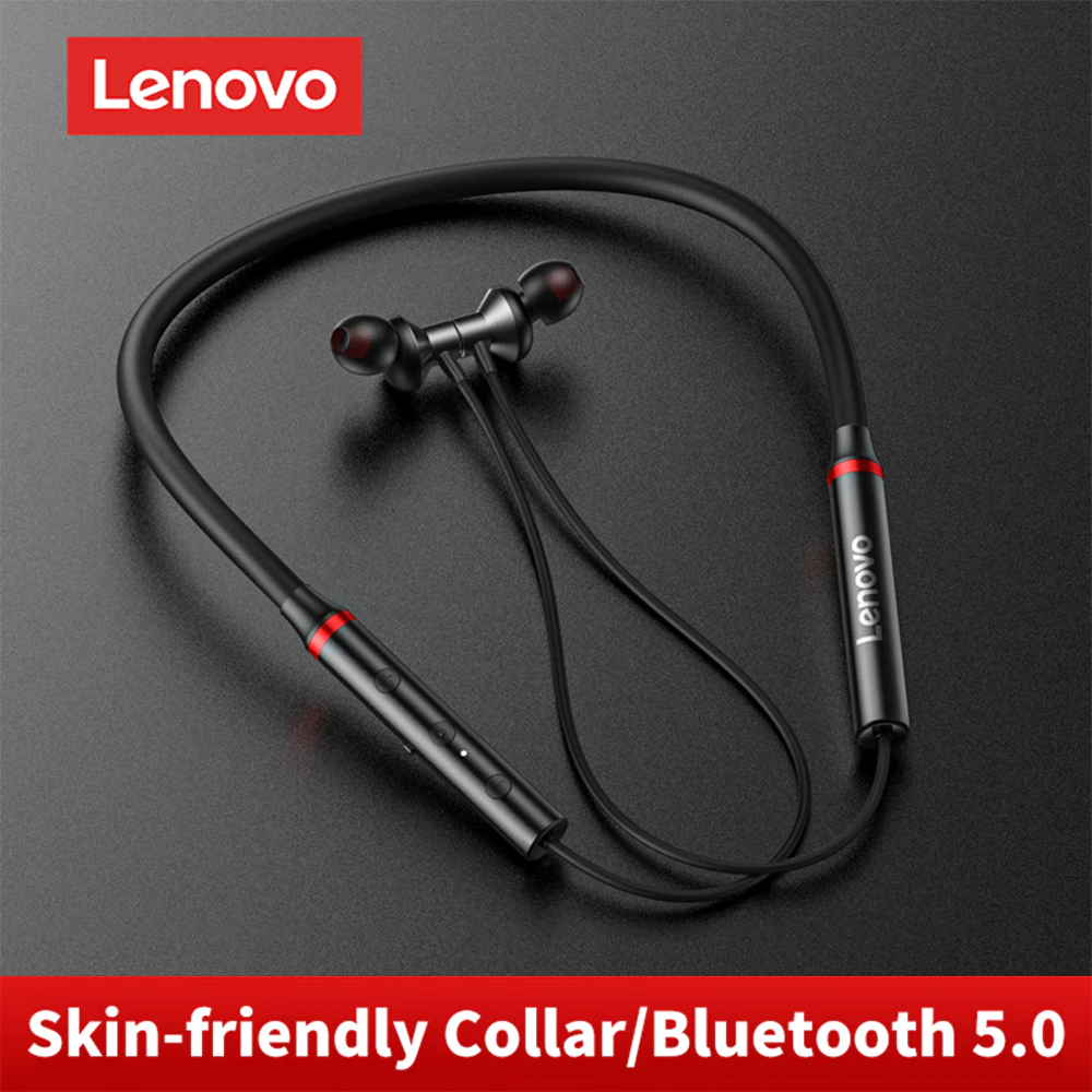 Lenovo He05x 2 Bluetooth 5.0 Earphones Hifi Magnetic Neckband Headset