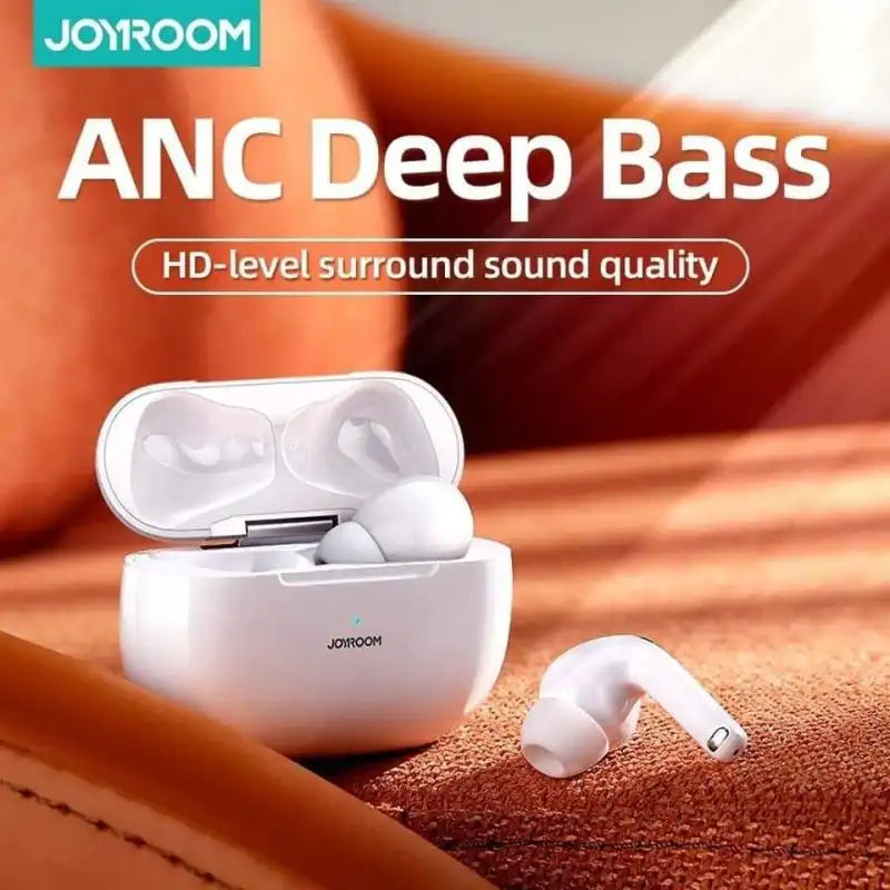 Joyroom Jr-t03s Pro Anc Noise Cancellation With Pop Up Windows Wireless Earbuds Original White