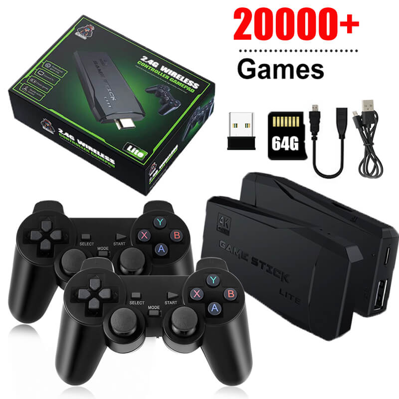 M8 Game Stick Console 4K With TWO Game Controllers