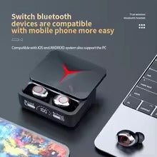 M90 Pro Earbuds Tws Bluetooth 5.2 Headphones Touch Control Earphones Led Display Headset 9d Hifi Quailty