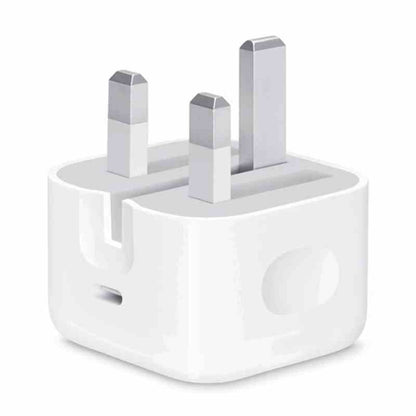 25W Iphone Usb-C Pd Power Adapter Charger 3 Pin (Uk Pin)