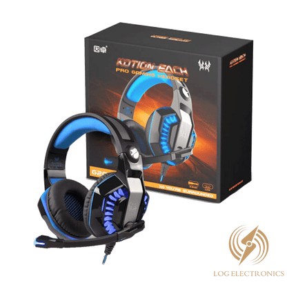Kotion Each-g2000 Stereo Gaming Headset Deep Bass Computer Gaming Wired Headphone With Led Light & Mic