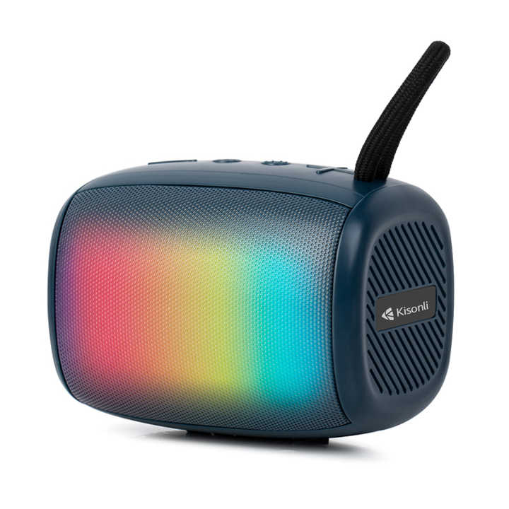 Kisonli S18 Rgb Colorful High Quality Portable Bluetooth Speaker