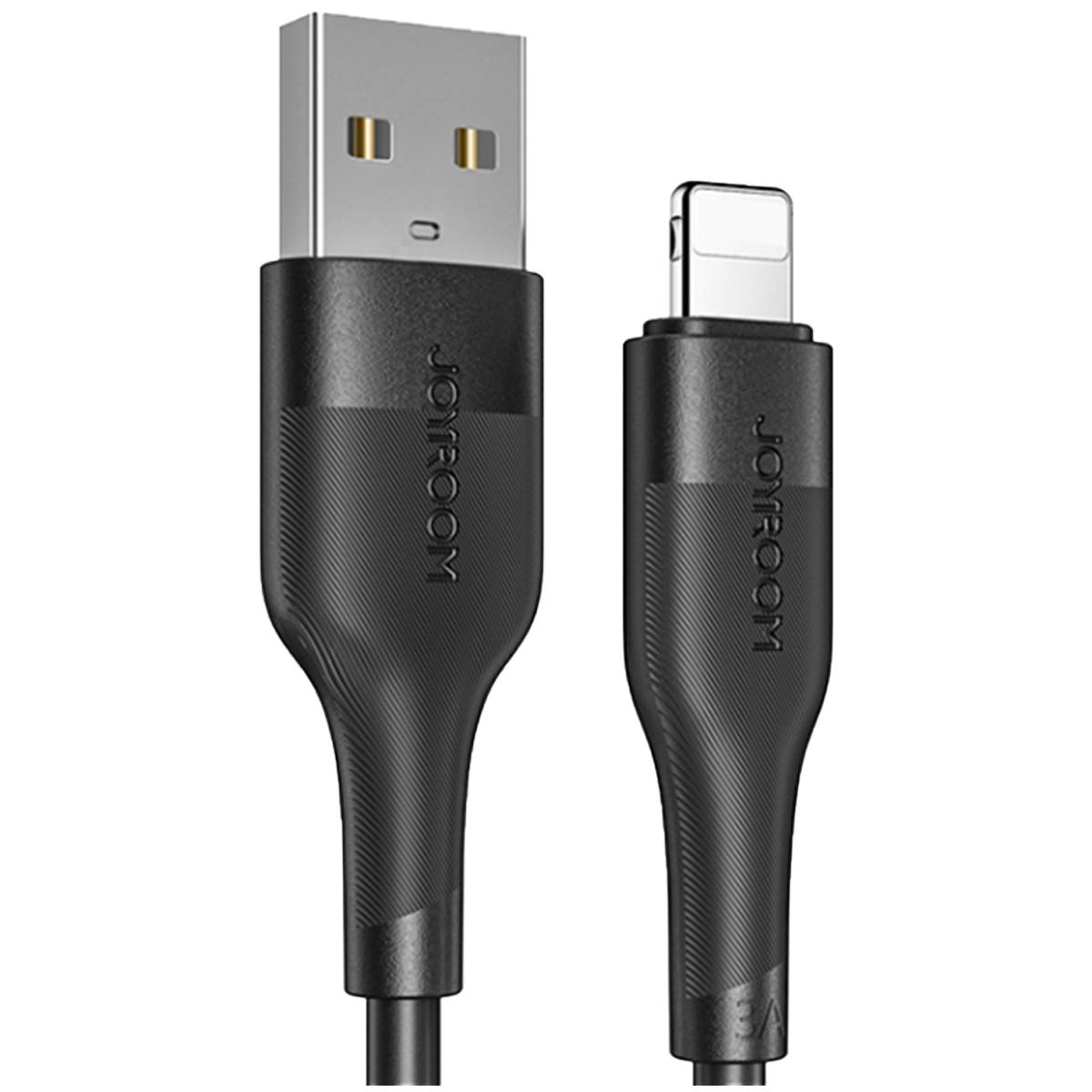 Joyroom Sa26-al3 Flash-charge Series 3a Fast Charging Data Cable (usb-a To Lightning) 1m-black
