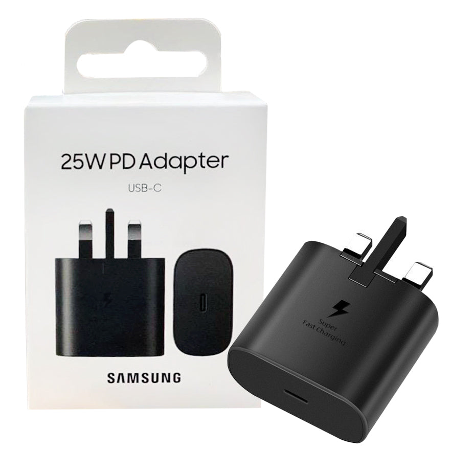 SAMSUNG 25W UK PIN ORIGINAL PD ADOPTER USB-C