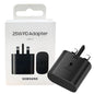 SAMSUNG 25W UK PIN ORIGINAL PD ADOPTER USB-C